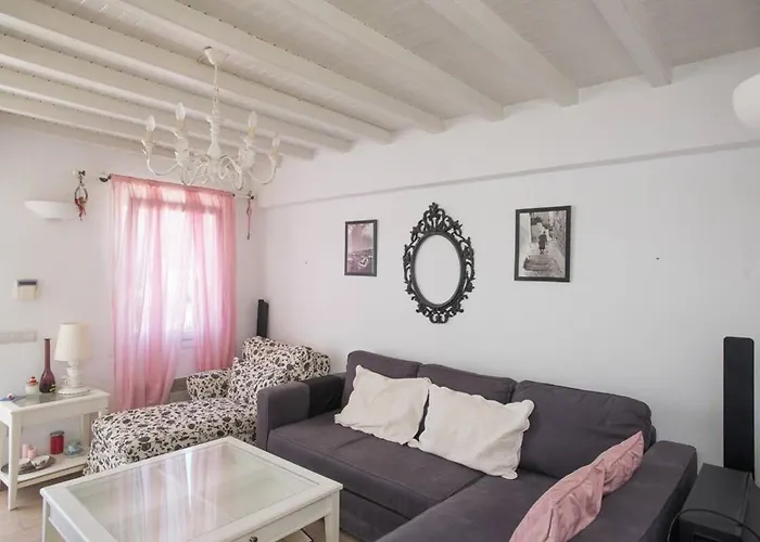 Delightful Mykonian Cycladic In Old Town Appartement *